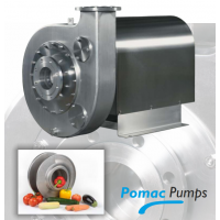 Pomac通道泵 CP AGF系列，適用于泵送土豆，蔬菜和水果