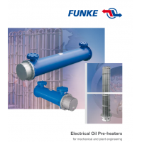 FUNKE 電油預(yù)熱器，特別適用于室外區(qū)域和需要規(guī)定油溫的試驗臺上的機器
