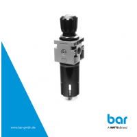 德國bar GmbH 過濾減壓閥 MW-C 型，結(jié)構(gòu)緊湊，帶有集成緊固鉆