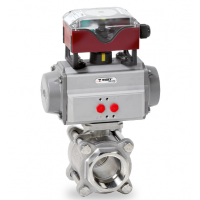 Warex Valve 球閥DBV400，采用法蘭設(shè)計，一側(cè)密封，有自由出口