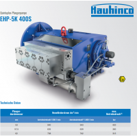 Hauhinco EHP-5K 400S 五工柱塞泵，帶板閥，工作壓力高達(dá) 420 bar