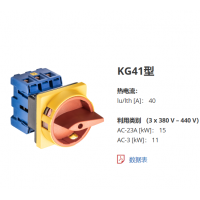 Kraus & Naimer KG系列隔離開關(guān)，具有很高的故障制造能力