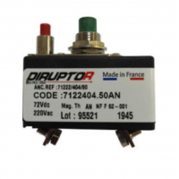 法國 DIRUPTOR 單極斷路器 7122204 8DHP用于交通工業(yè)電路過載短路保護(hù)